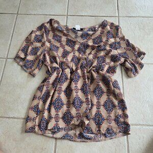 Women's 1X Promises Promises fashion top